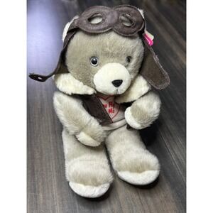 Russ Sky Jr. Aviator Teddy Bear‎ Plush Stuffed Animal Toy With Goggles